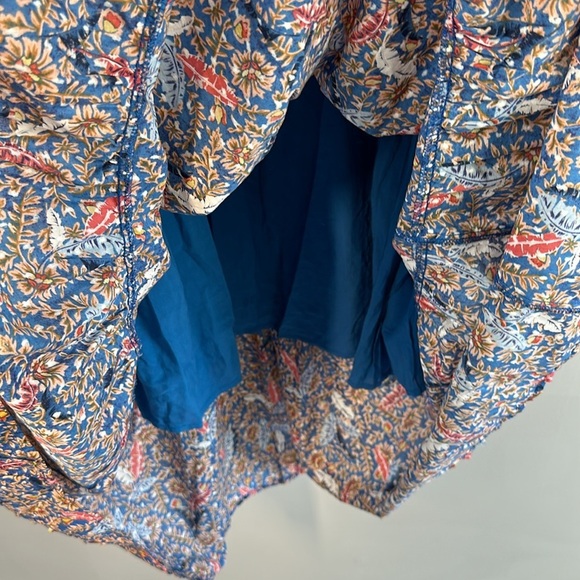 NWT Knox Rose Off The Coast Floral Tiered Boho Midi Sundress Size Large - Picture 7 of 16